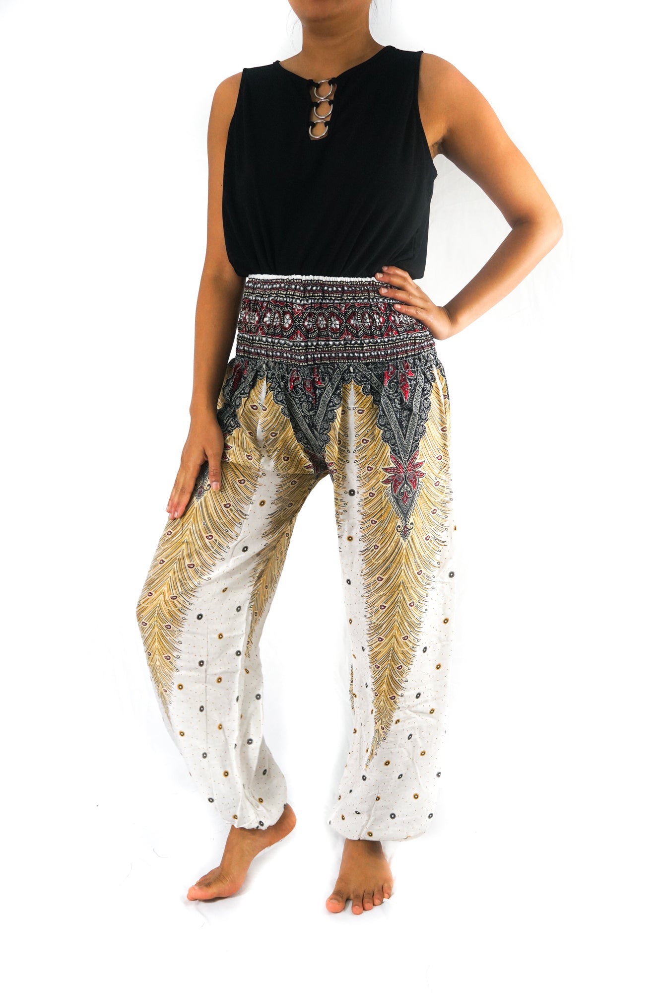 WHITE PEACOCK Boho Pants