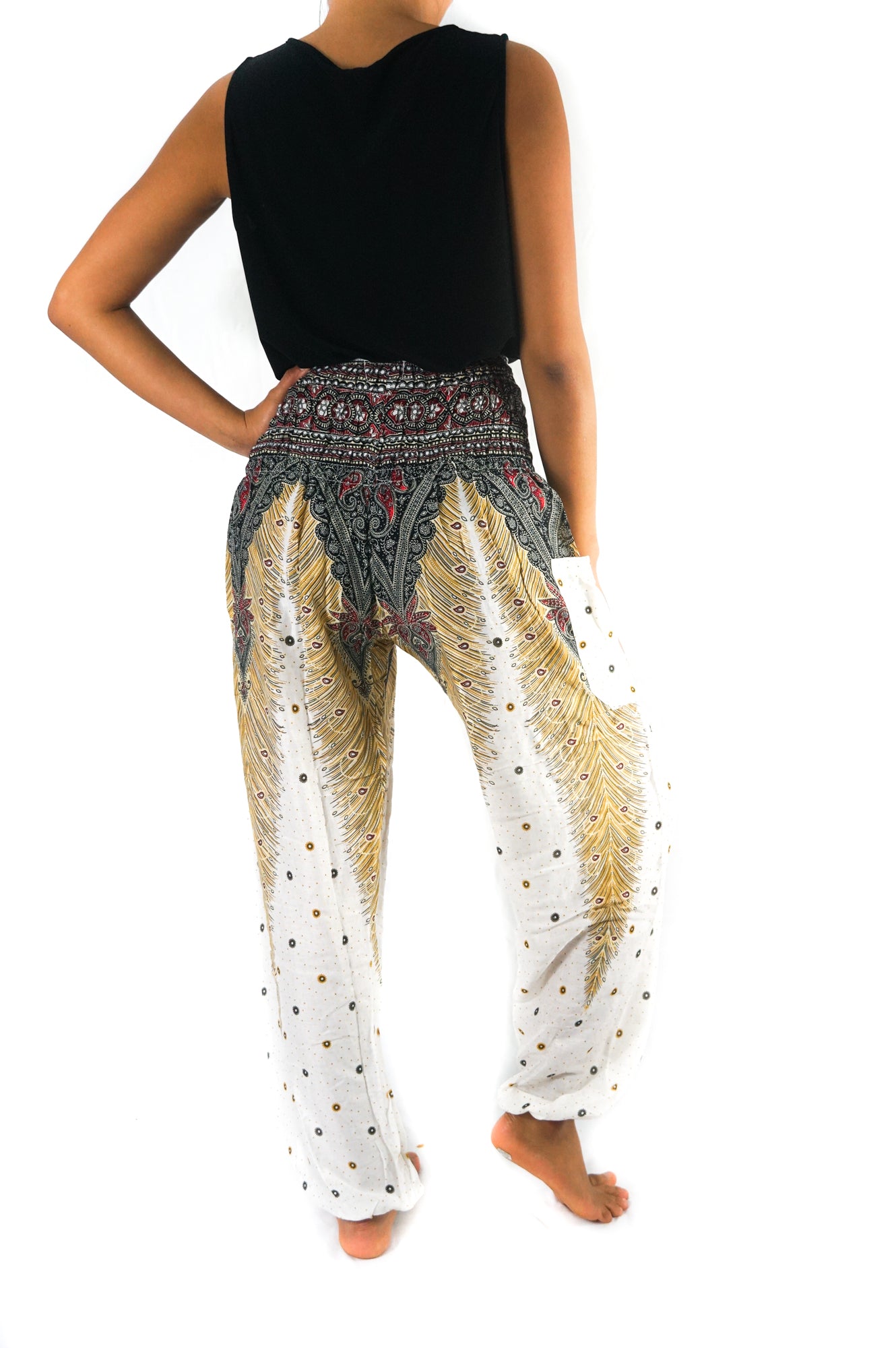 WHITE PEACOCK Boho Pants